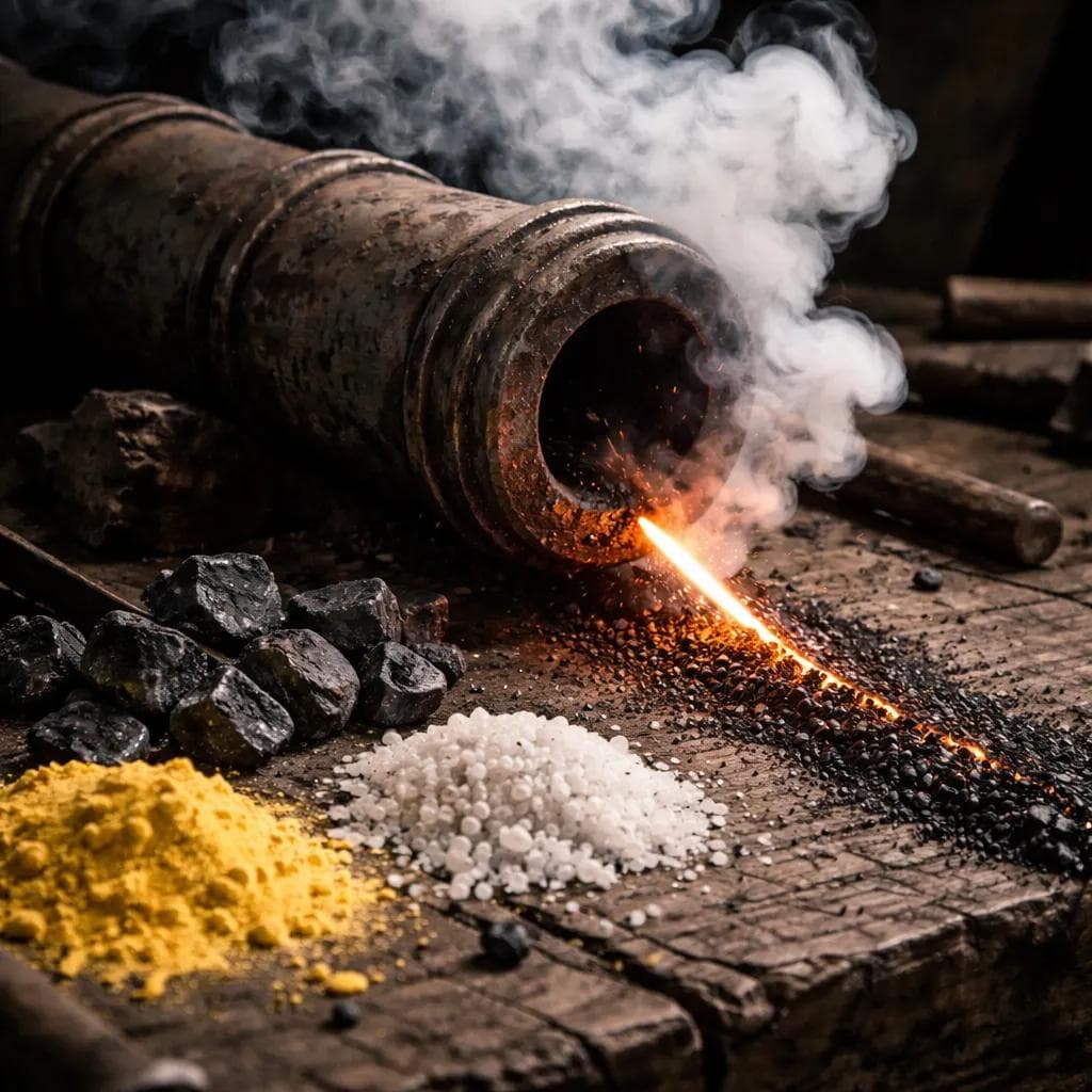 A Geopolítica da Detonação: A Engenharia do Colapso e a Ciência Obscura da Pólvora Negra