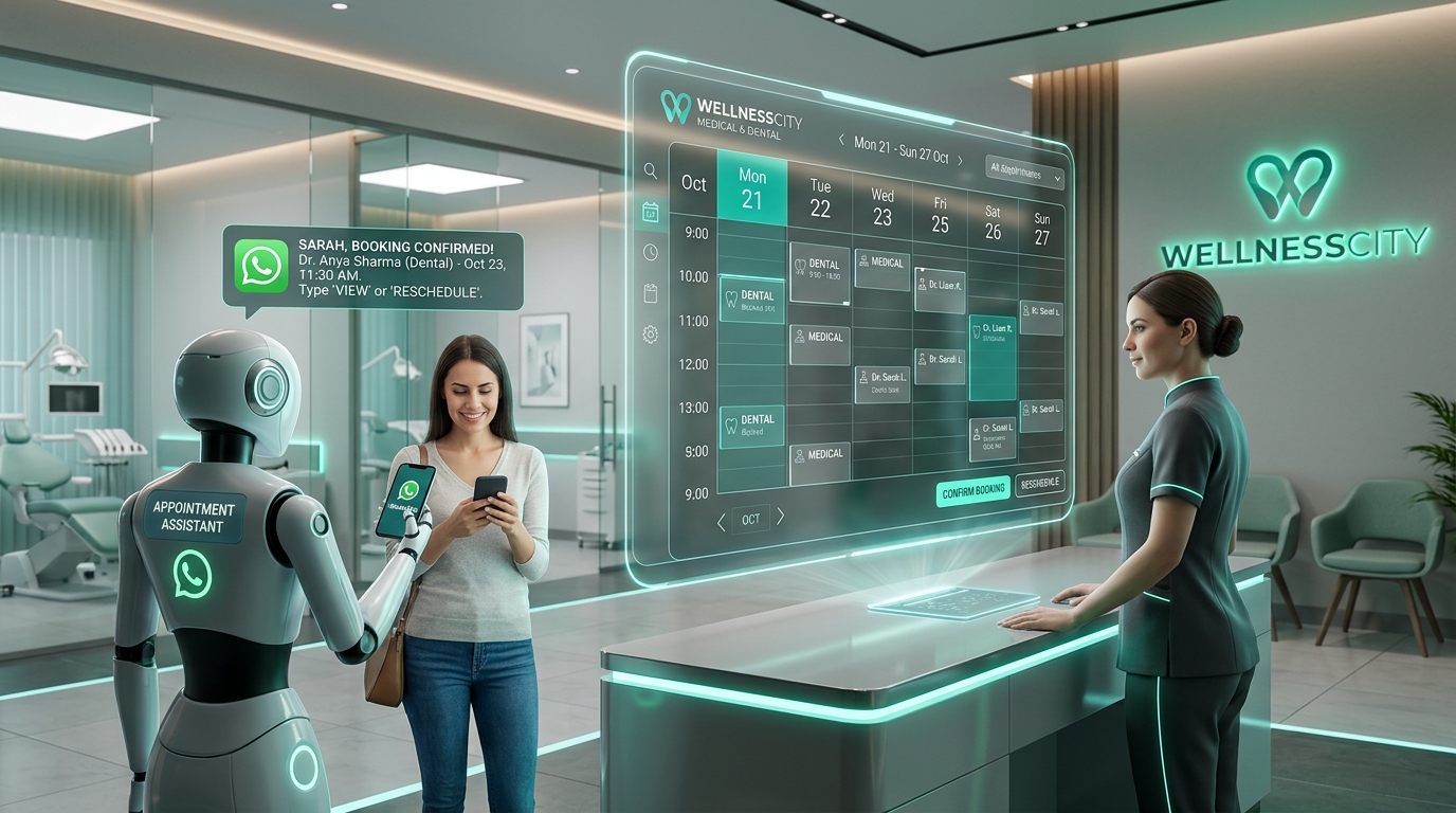 Automação Comercial para Clínicas e Consultórios: Como Eliminar Filas e Agendar no Automático