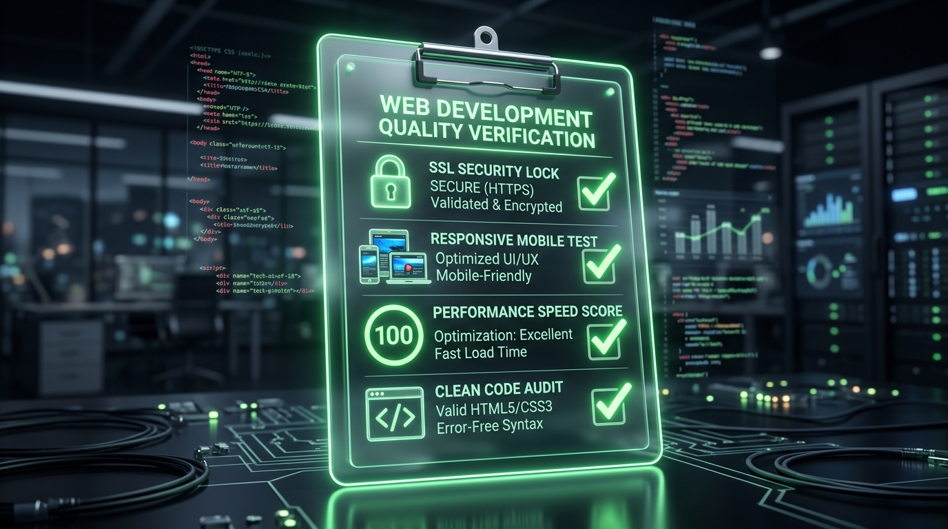 Checklist Técnico Definitivo Antes de Contratar Desenvolvimento de Sites